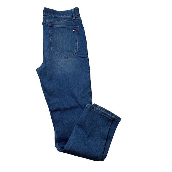Tommy Hilfiger Jeans Womens Size 12 Tummy Control Panel Bedford Skinny Stretch - Picture 7 of 13